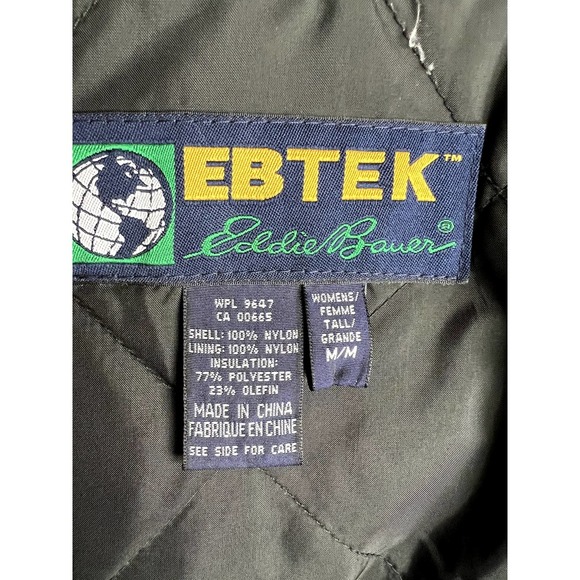 Eddie Bauer Ebtek men's black thinsulatebwinter jacket size M - Picture 6 of 7